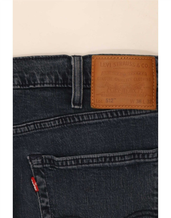 Męskie jeansy Levi's 512 Slim Tapered W38 L32 Granatowe