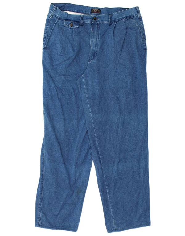 Paul & Shark Mens Tapered Jeans EU 48 Medium W36 L31 Blue Cotton