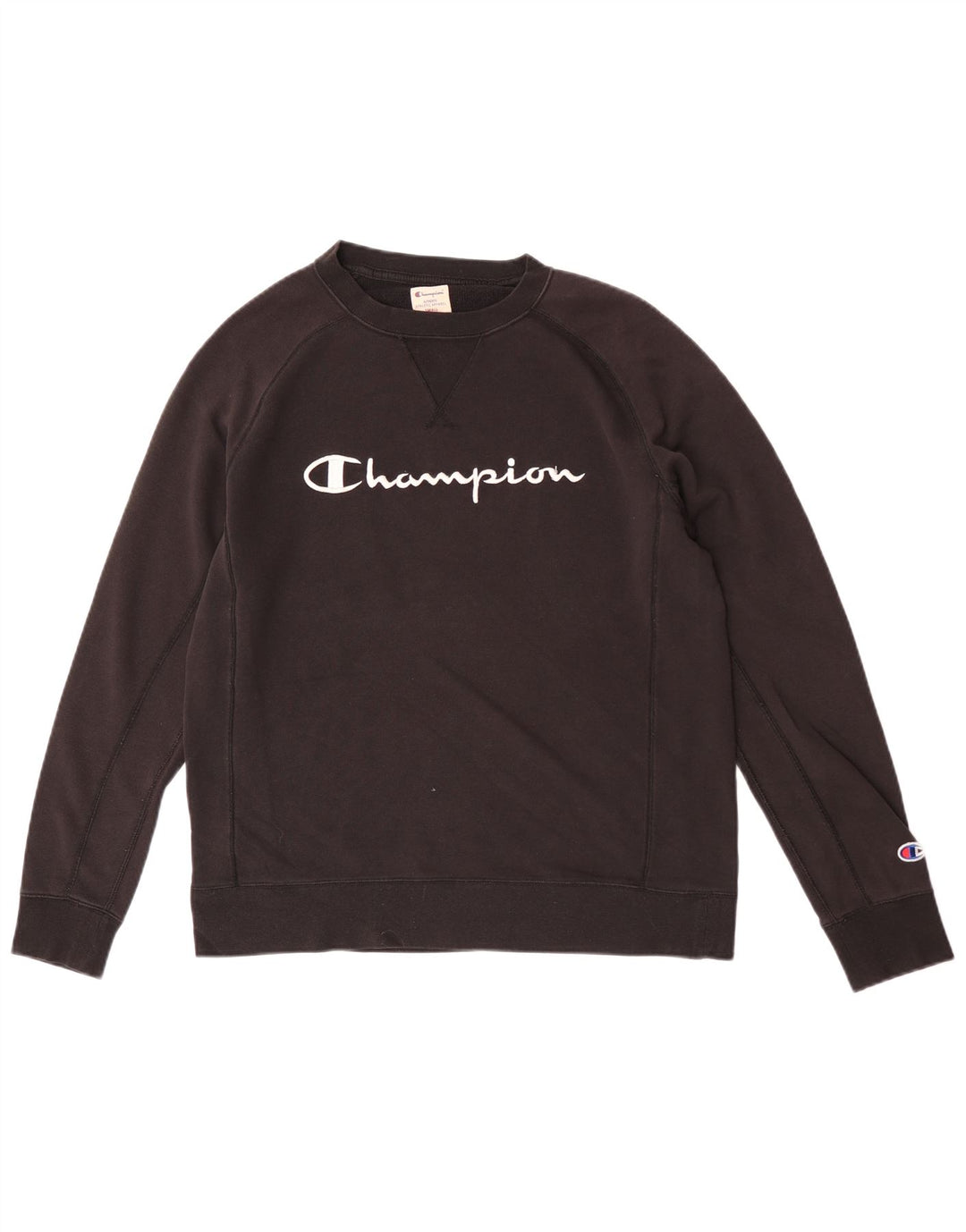 Męski sweter z grafiką Champion, mały, czarny