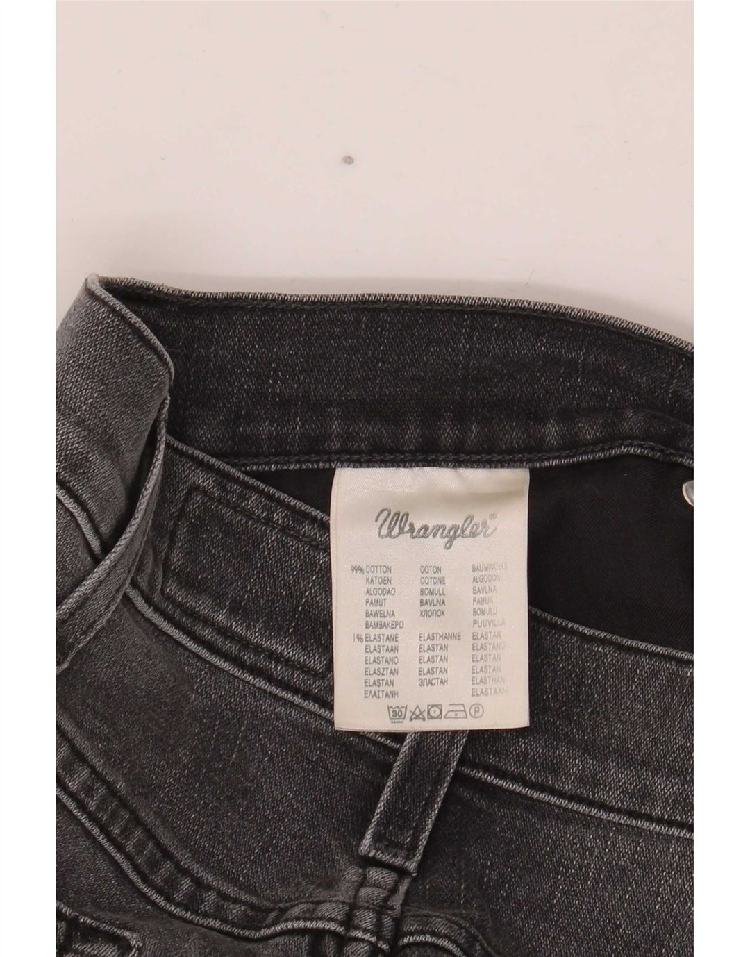 Męskie jeansy Wrangler Colton Slim W32 L34 Szara bawełna