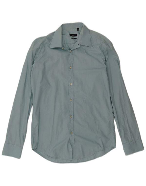 Koszula męska Hugo Boss Slim Fit, rozmiar 39 15 1/2, średni niebieski
