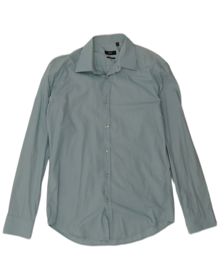 Koszula męska Hugo Boss Slim Fit, rozmiar 39 15 1/2, średni niebieski