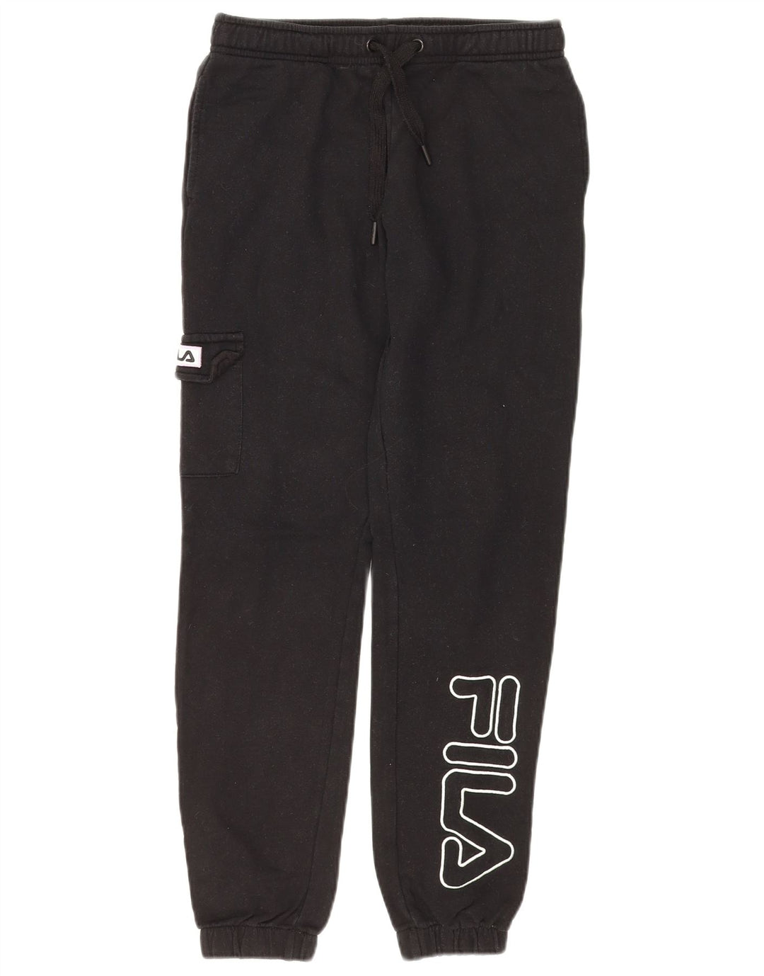Dziewczęce spodnie dresowe FILA Graphic Cargo Joggers 13-14 lat czarne
