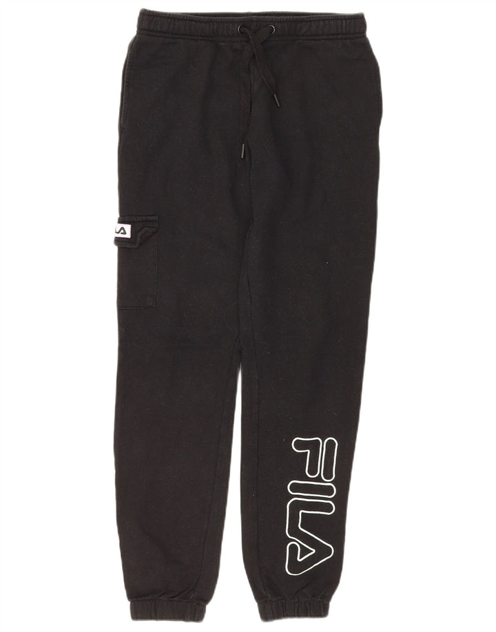 Dziewczęce spodnie dresowe FILA Graphic Cargo Joggers 13-14 lat czarne