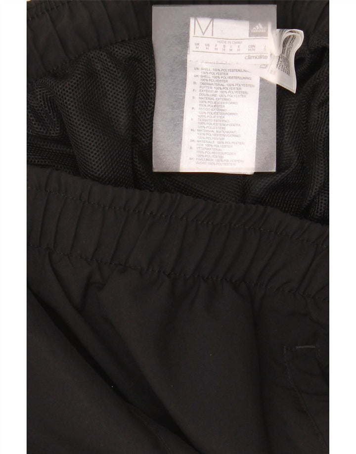 Męskie spodenki sportowe Adidas Climalite Graphic Bermuda, średni czarny poliester