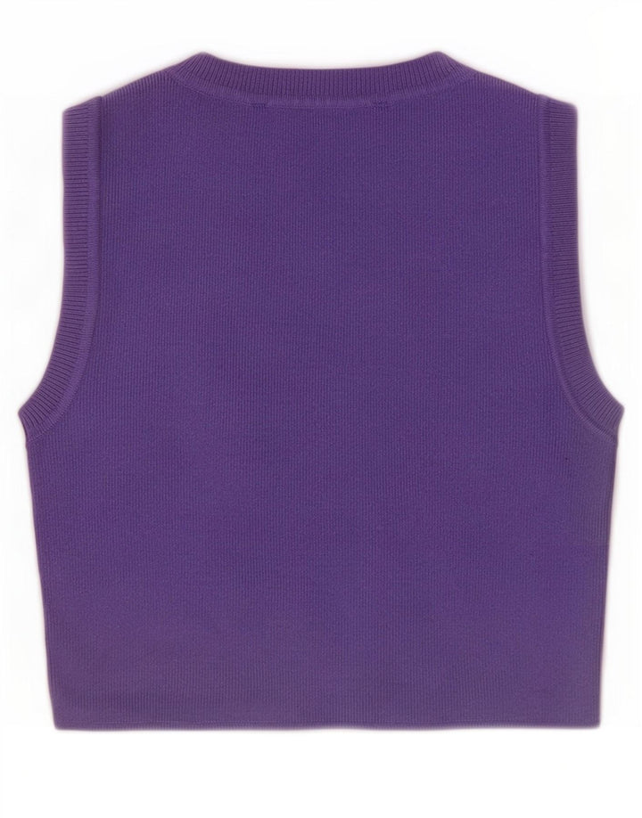 Damski krótki top Zara UK 8, mały fiolet