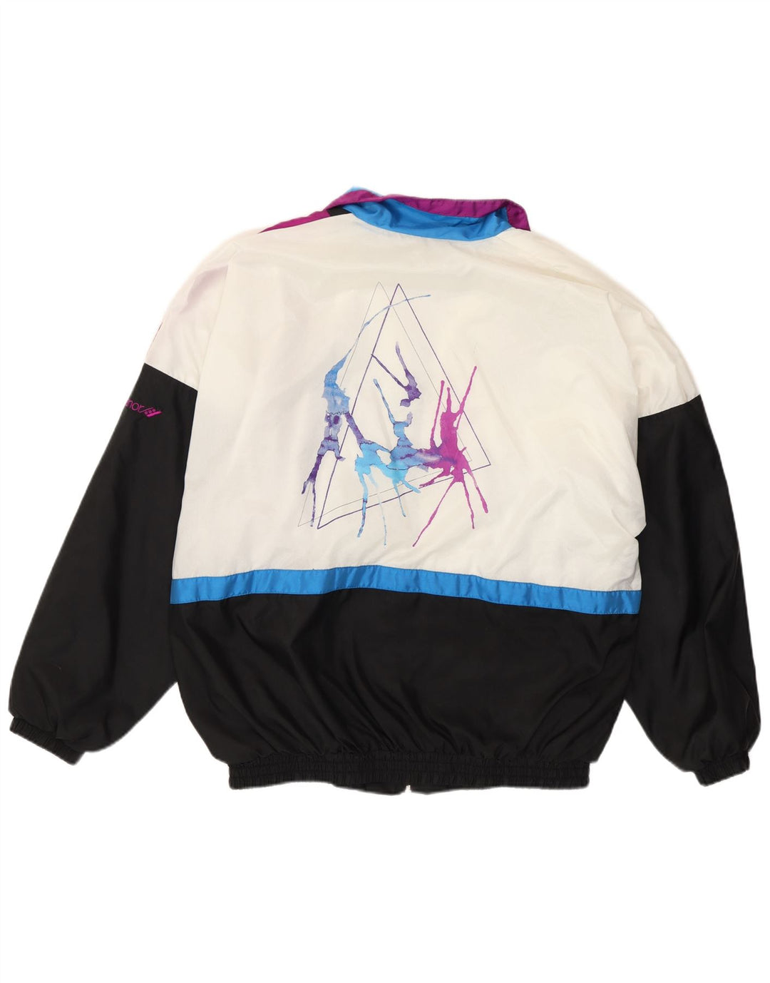 Męska kurtka dresowa Rucanor Graphic UK 38/40 w kolorze średniej czerni