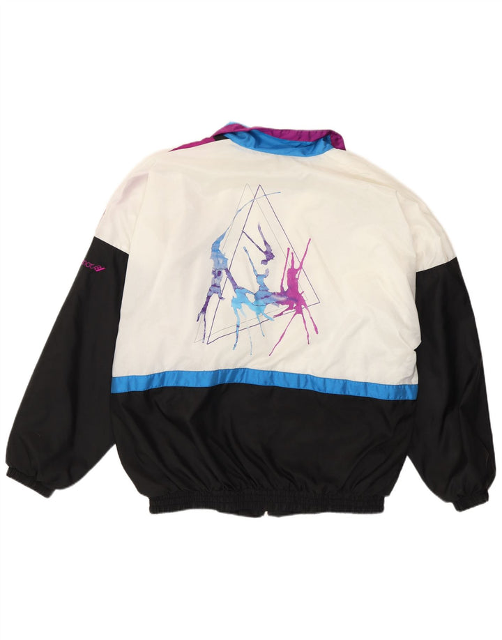 Męska kurtka dresowa Rucanor Graphic UK 38/40 w kolorze średniej czerni