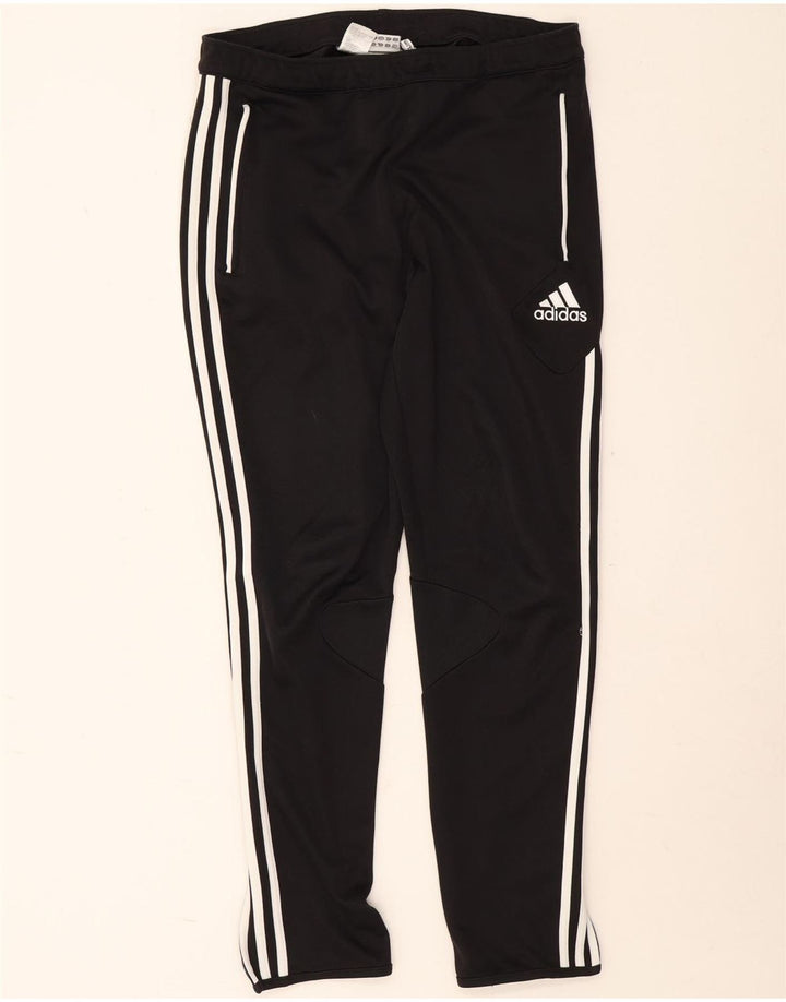 Adidas Męskie spodnie dresowe Joggery, duże, czarne, poliestrowe