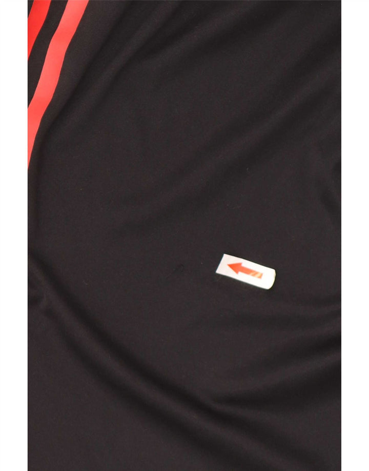 Męskie spodenki sportowe Adidas AC Milan, małe, czarne, poliestrowe