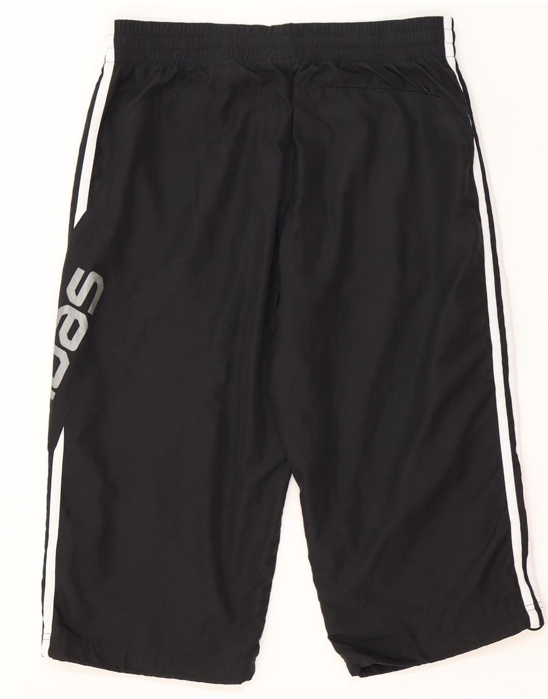 Męskie spodenki sportowe Adidas Graphic Bermuda, średni czarny poliester