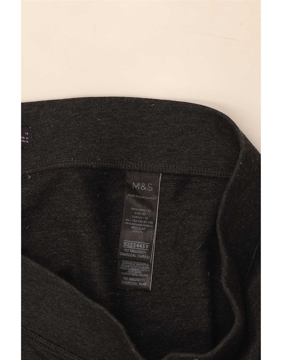 Legginsy damskie Marks & Spencer UK 14, duże, szare, bawełniane