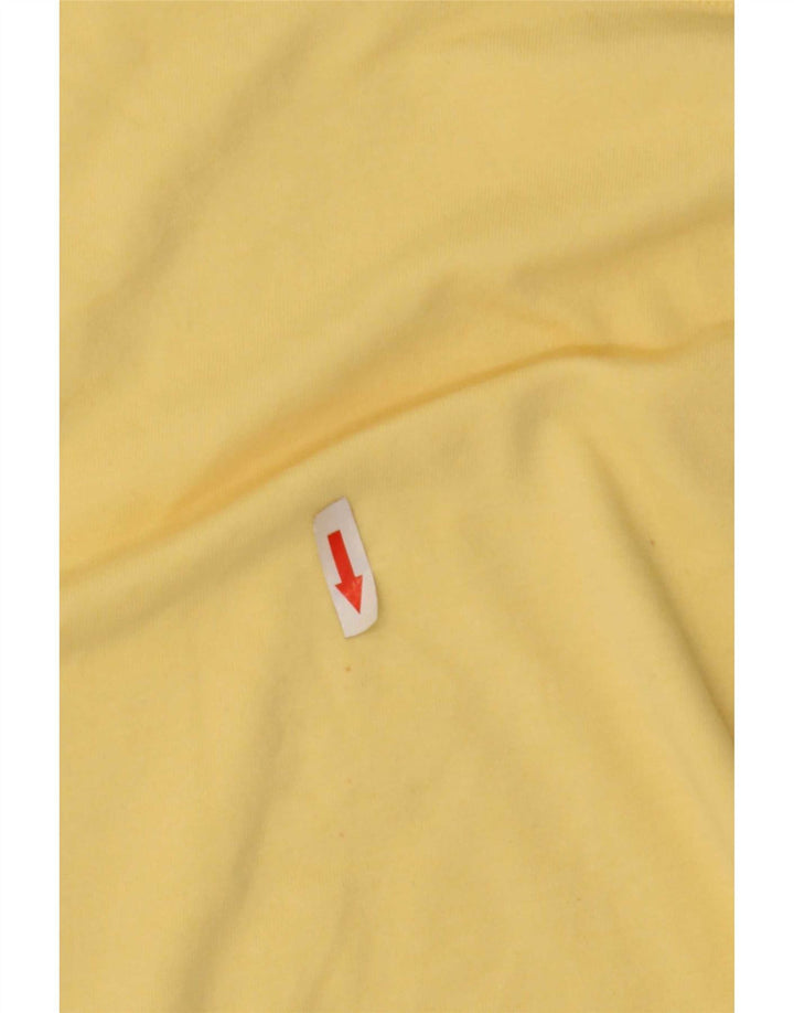 T-shirt męski Umbro, średni żółty poliester