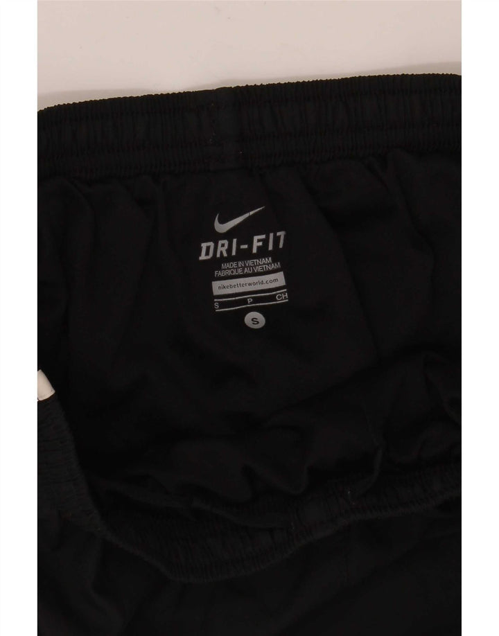 Damskie spodenki sportowe Nike Dri Fit UK 10, małe, czarne, poliestrowe