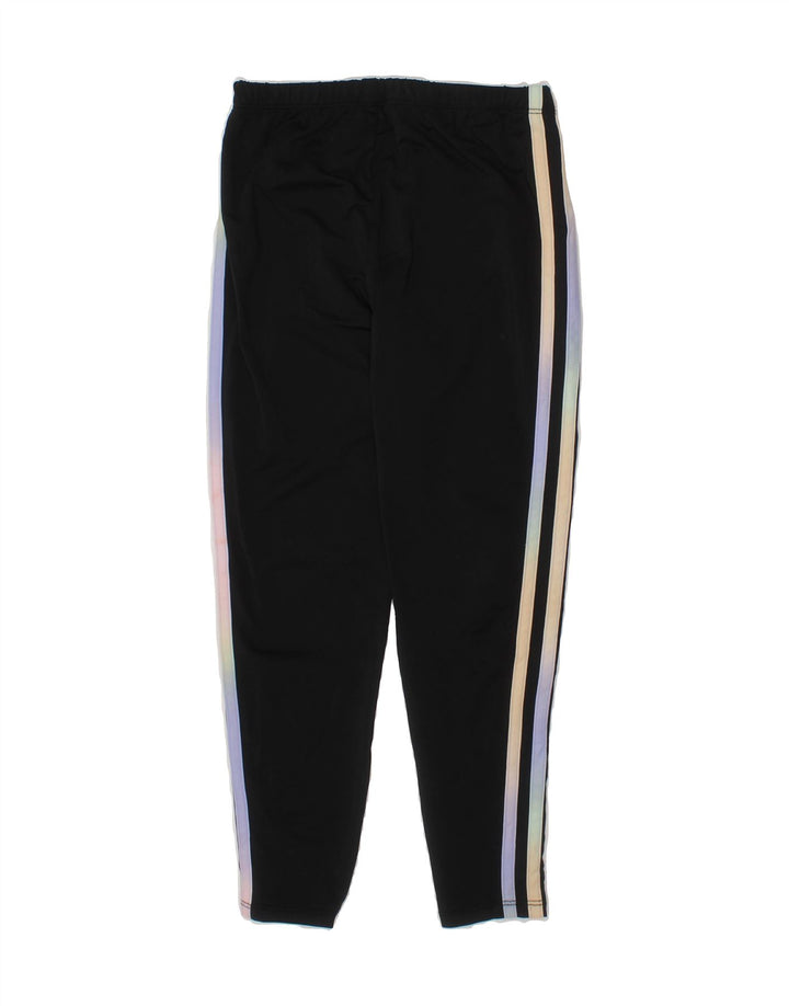 ADIDAS Girls Regular Fit Leggings 5-6 Years  Black Polyester Vintage Adidas and Second-Hand Adidas from Messina Hembry 
