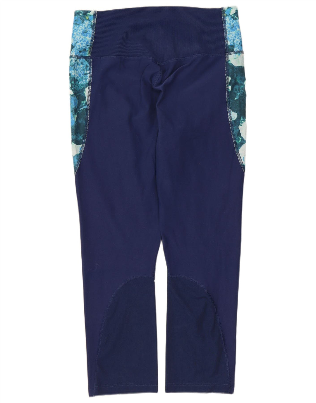 Damskie legginsy Nike Dri Fit Capri UK 12, średnie, wielokolorowe w kwiaty