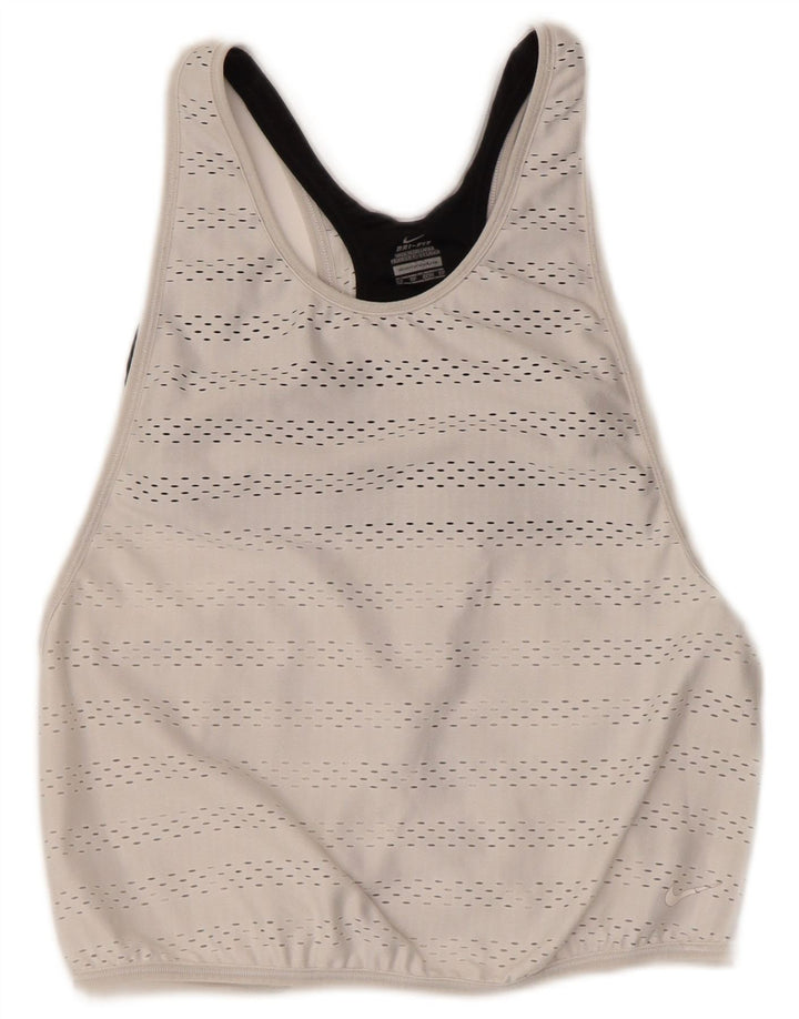 Damska kamizelka Nike Dri Fit Top UK 6 XS Biała