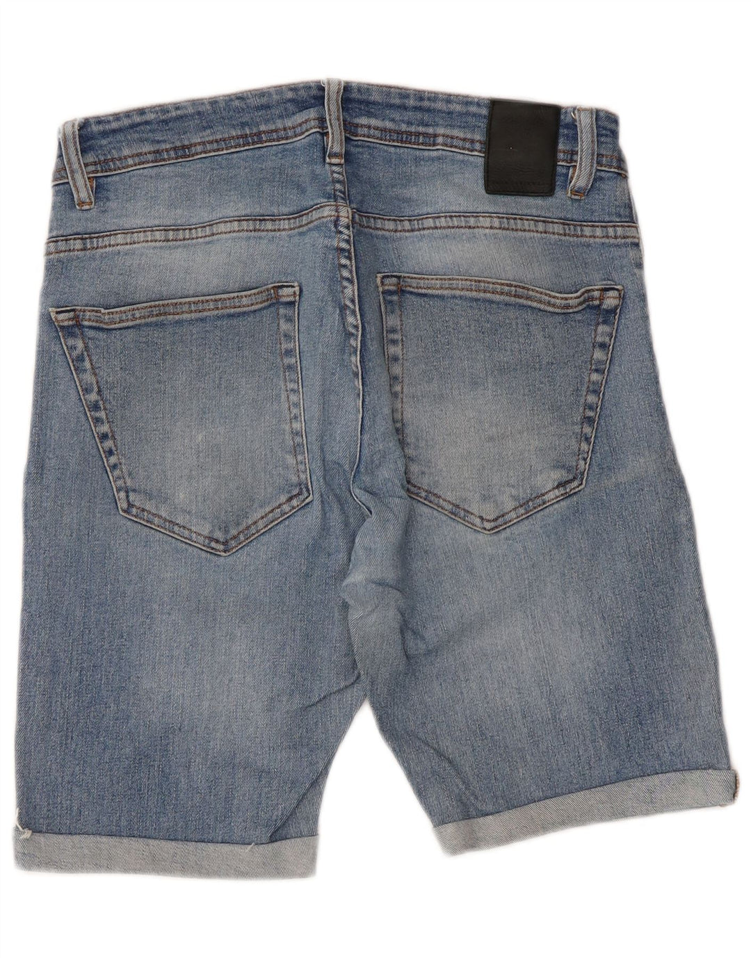 Męskie spodenki jeansowe Zara EU 42 Large W32 Blue