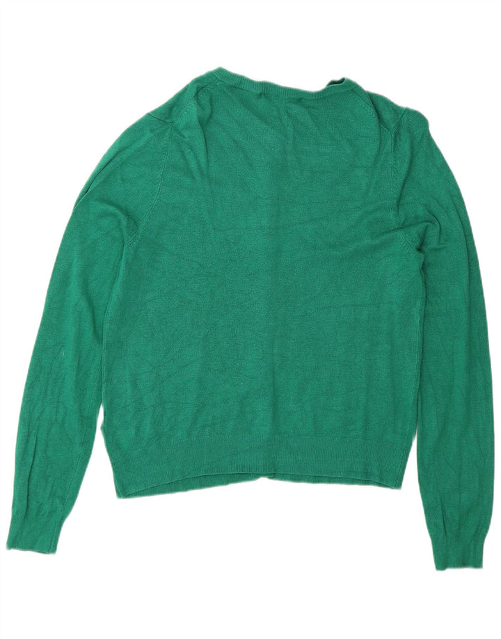Sweter damski Marks & Spencer UK 12, średnio zielona wiskoza