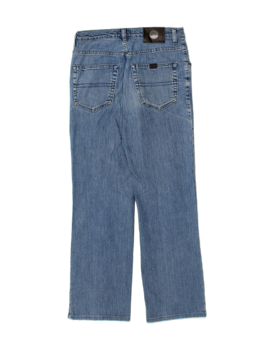 TRUSSARDI Mens Straight Jeans W31 L28 Blue Cotton Vintage Trussardi and Second-Hand Trussardi from Messina Hembry 