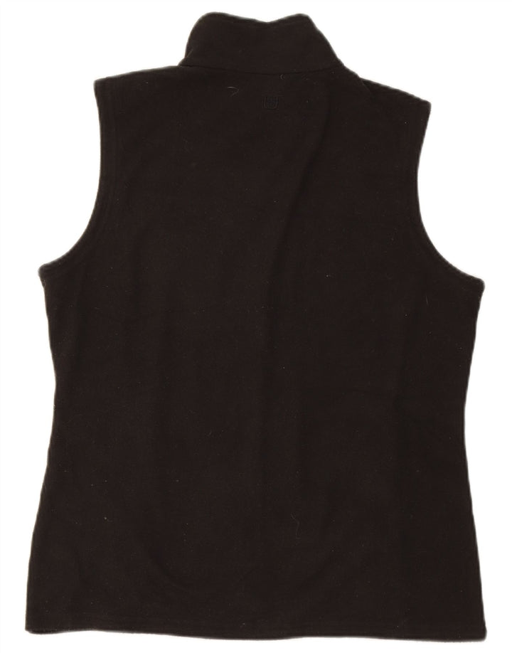 MOUNTAIN WAREHOUSE Womens Fleece Gilet UK 14 Large Black