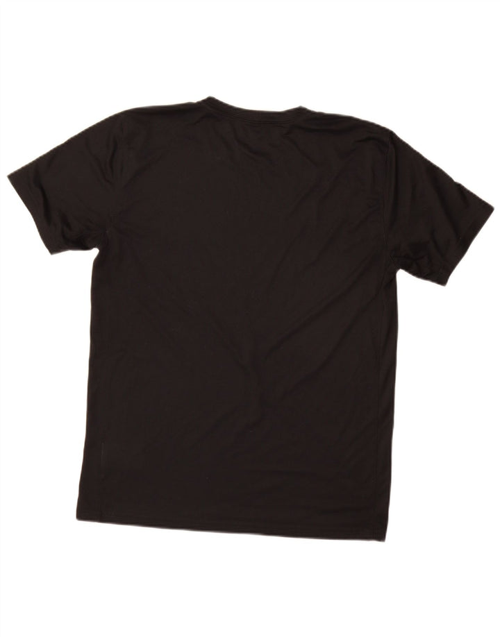 Męska koszulka Nike Dri Fit Top, średni czarny poliester