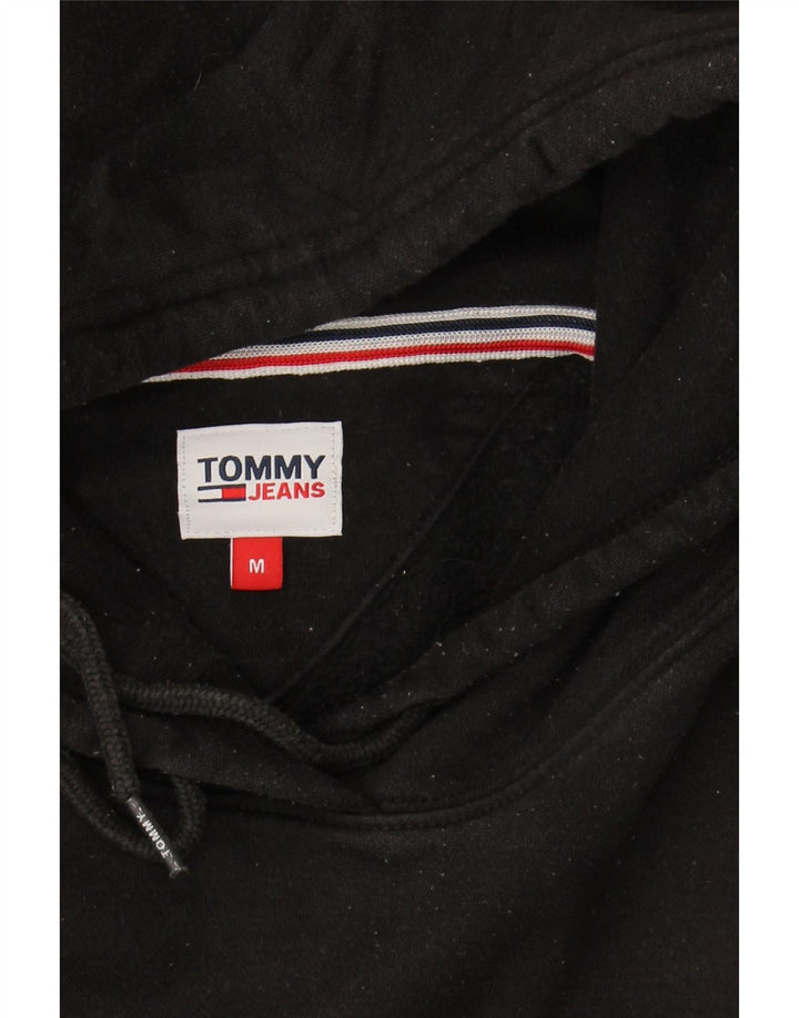 Damski sweter z kapturem TOMMY HILFIGER UK 14, średni czarny