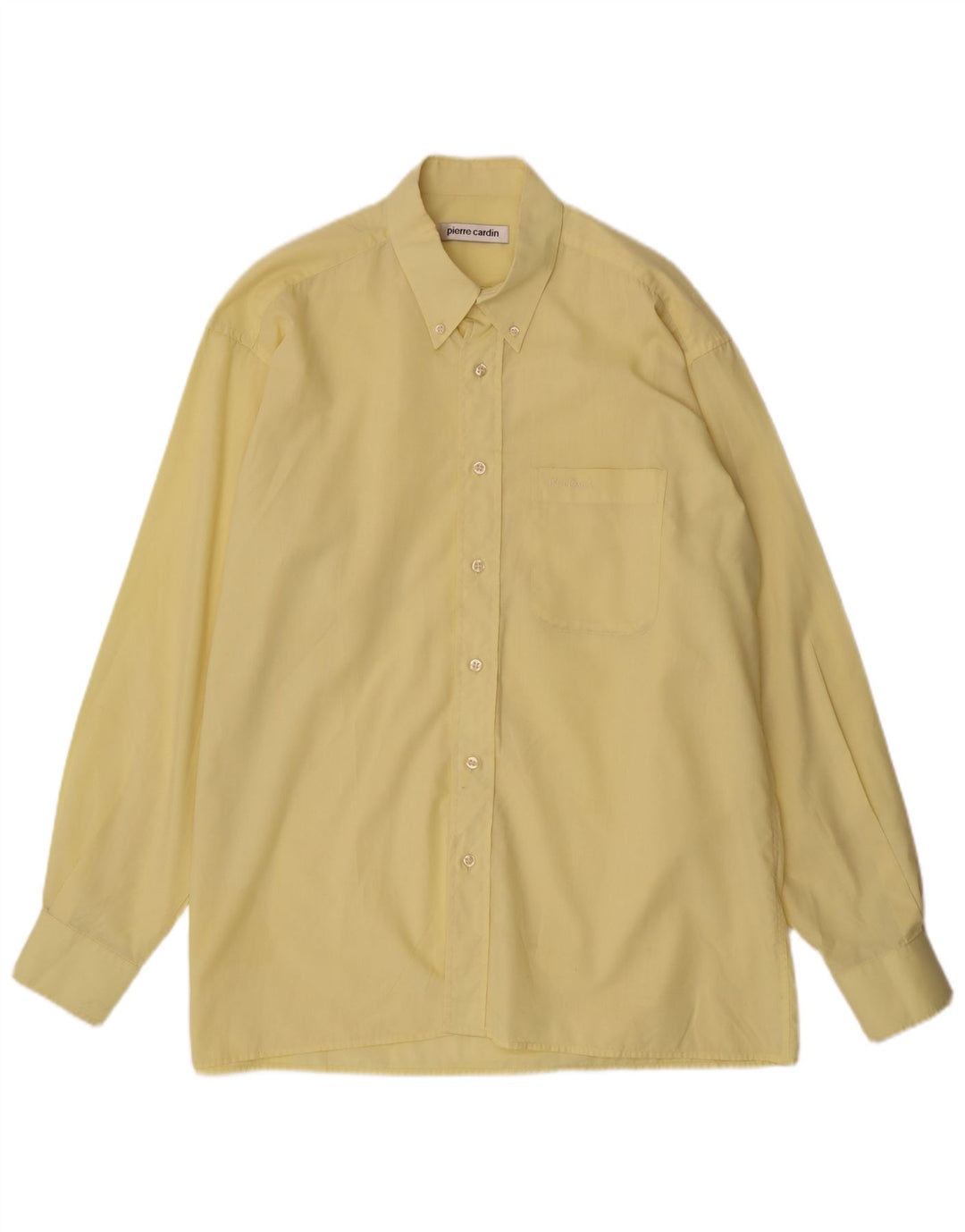 Koszula męska Pierre Cardin, rozmiar 42 16 1/2, duży, żółty poliester