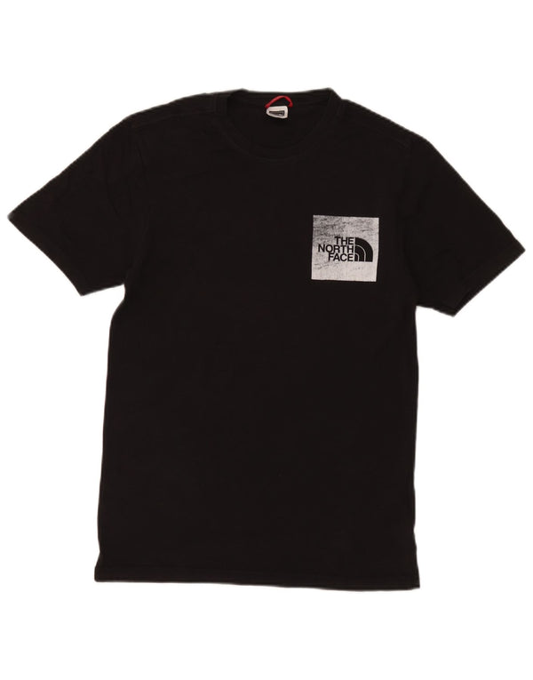 Męska koszulka z grafiką The North Face Top XS, czarna, bawełniana