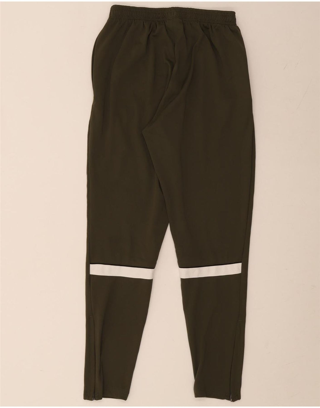 Męskie spodnie dresowe Nike Dri Fit, poliester w kolorze średniego khaki