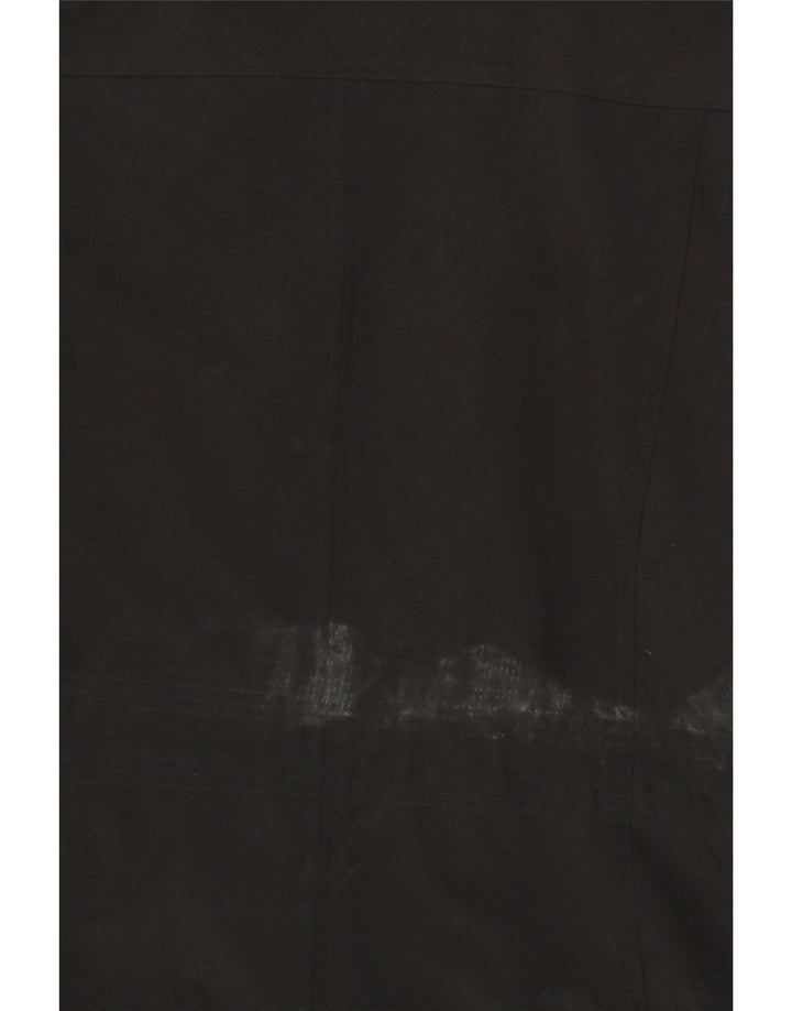 DKNY Womens Sherpa Padded Coat UK 18 XL Black Polyester Vintage Dkny and Second-Hand Dkny from Messina Hembry 