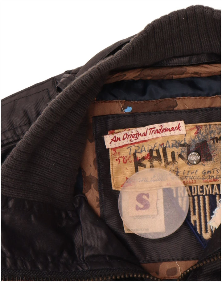 Kurtka damska KHUJO Utility UK 10, mała, granatowa, bawełniana