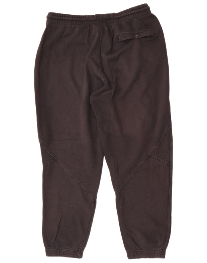 Męskie spodnie dresowe Reebok Joggers, duże, czarne, bawełniane