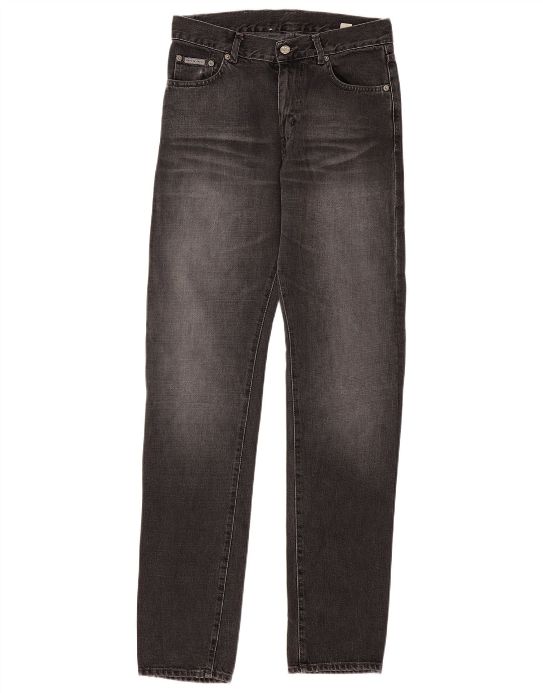 Męskie dżinsy Calvin Klein W29 L33 Szara bawełna