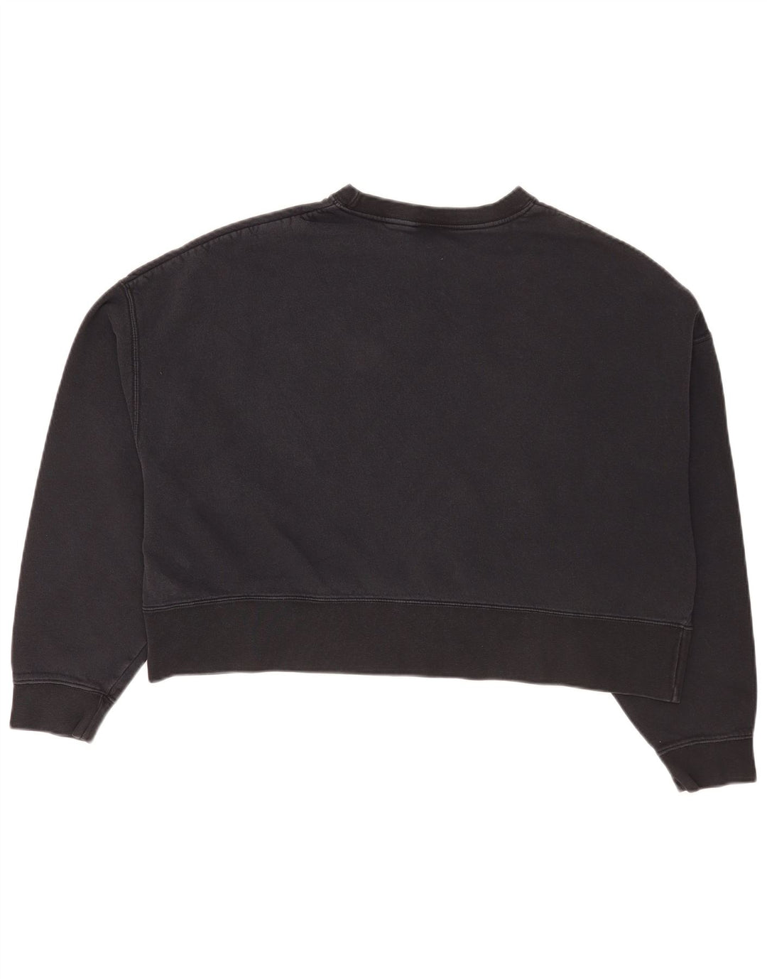 Damska bluza dresowa Nike Crop Oversize UK 14, średnia czarna bawełna