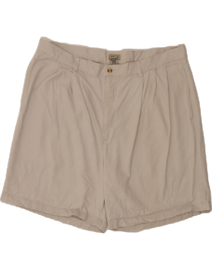 IZOD Mens Pegged Chino Shorts W40 XL  White Cotton Vintage Izod and Second-Hand Izod from Messina Hembry 