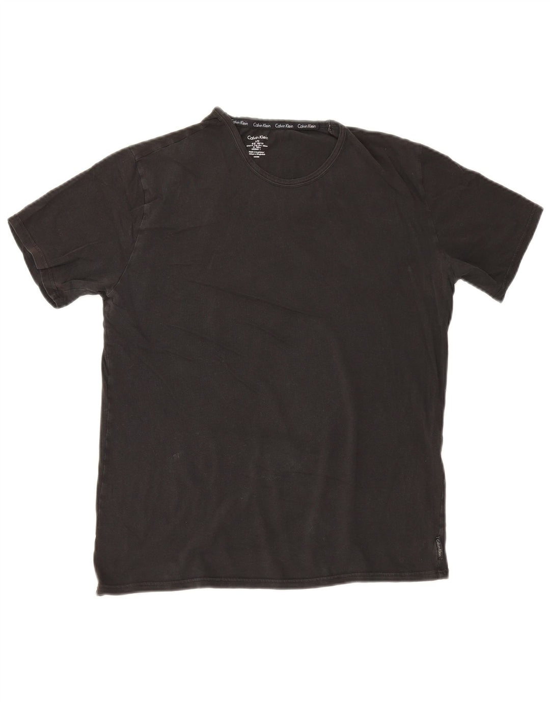 T-shirt damski Calvin Klein Top UK 16, duży, czarny