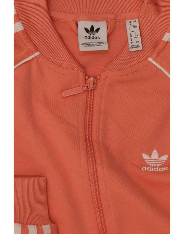 Damska kurtka dresowa Adidas UK 8, mała różowa