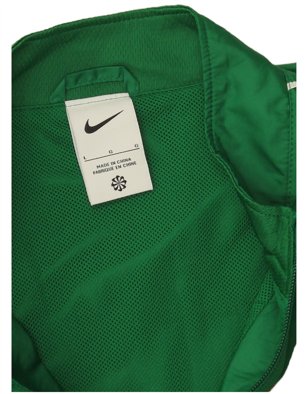 Kurtka męska Nike FC Augsburg Dresowa, duża, zielona, poliestrowa