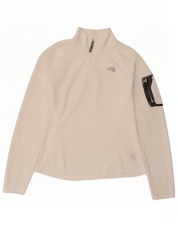 Damski dres The North Face z zamkiem błyskawicznym, UK 16, duży, biały