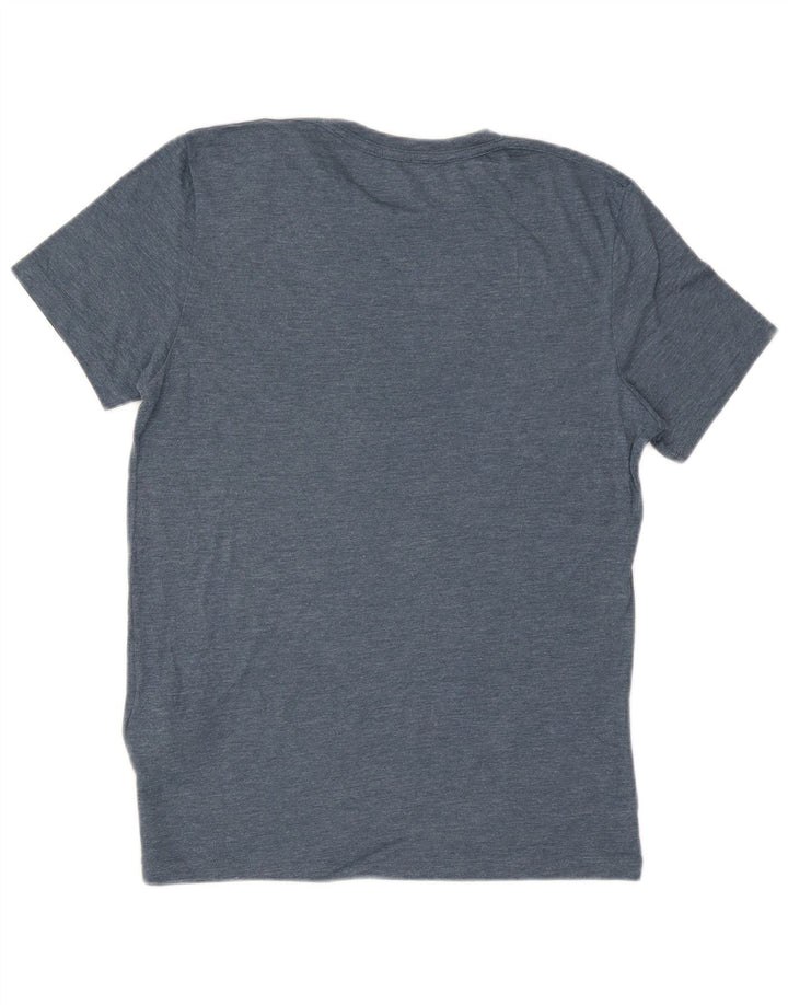 T-shirt męski ALL SAINTS, bawełniany, średni niebieski