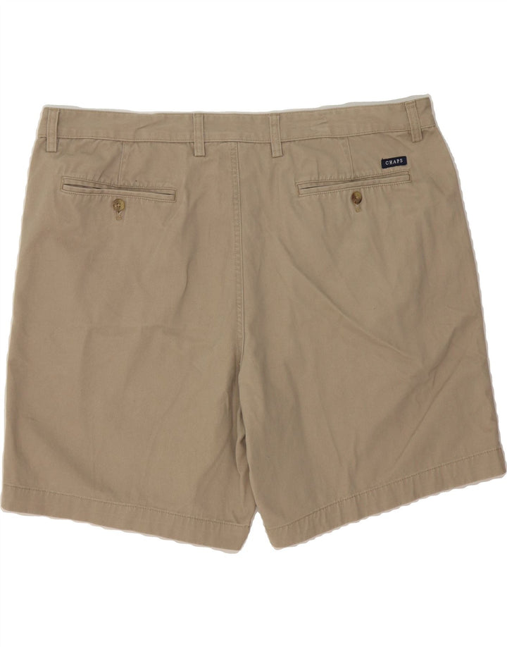 CHAPS Mens Chino Shorts W42 2XL Beige Cotton Vintage Chaps and Second-Hand Chaps from Messina Hembry 
