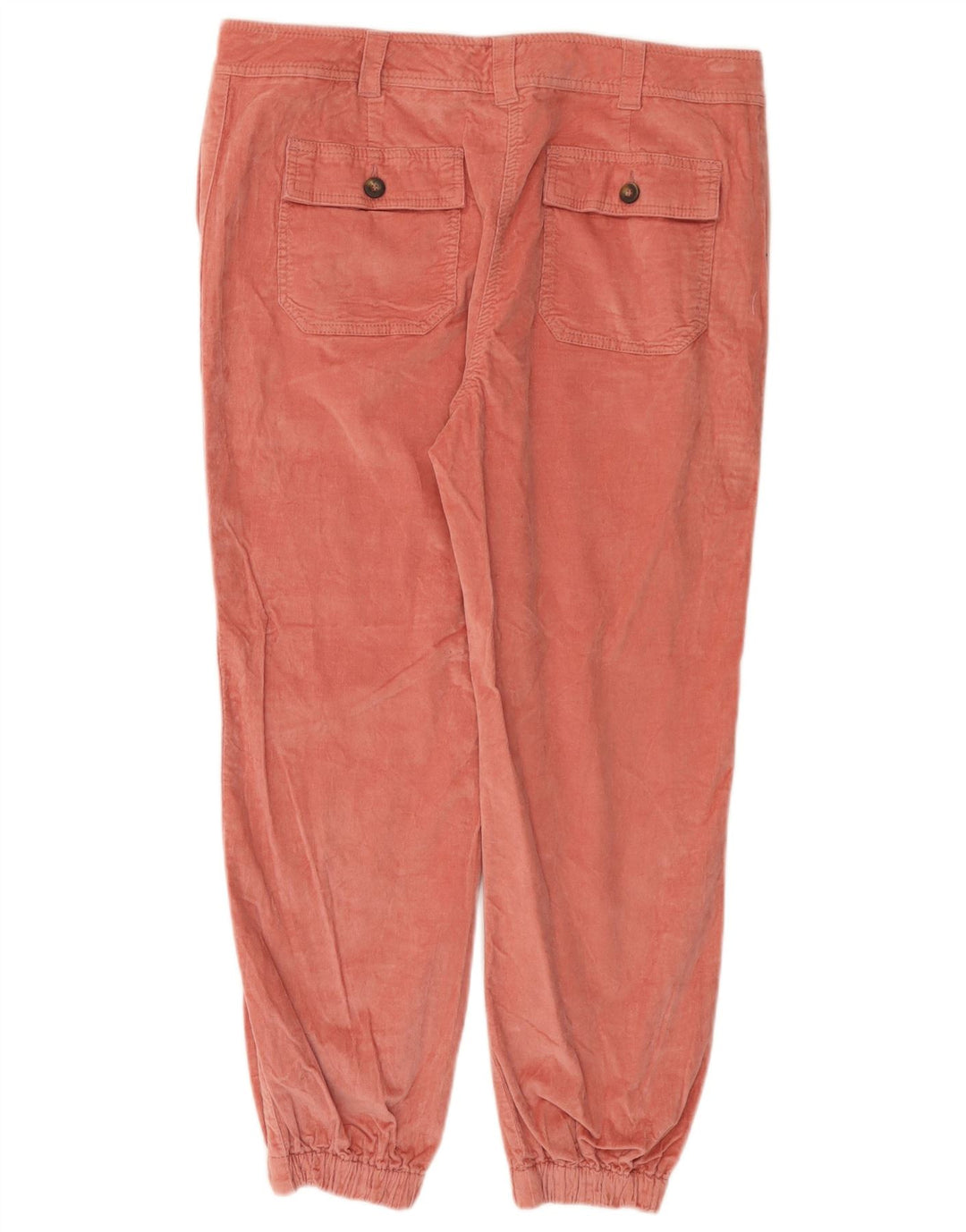 Spodnie sztruksowe BODEN Crop Joggers UK 14 Large W34 L25 Różowe