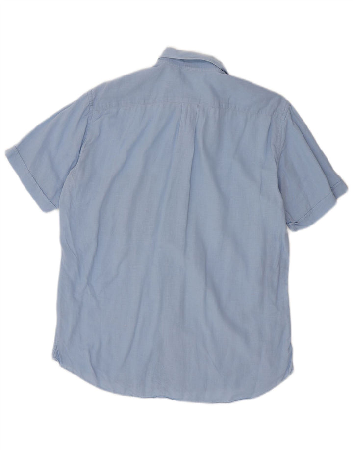 ELLESSE Mens Short Sleeve Shirt Medium Blue