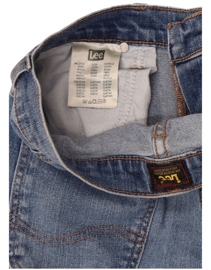 Męskie jeansy Lee Powell Slim W30 L32 Niebieskie bawełniane