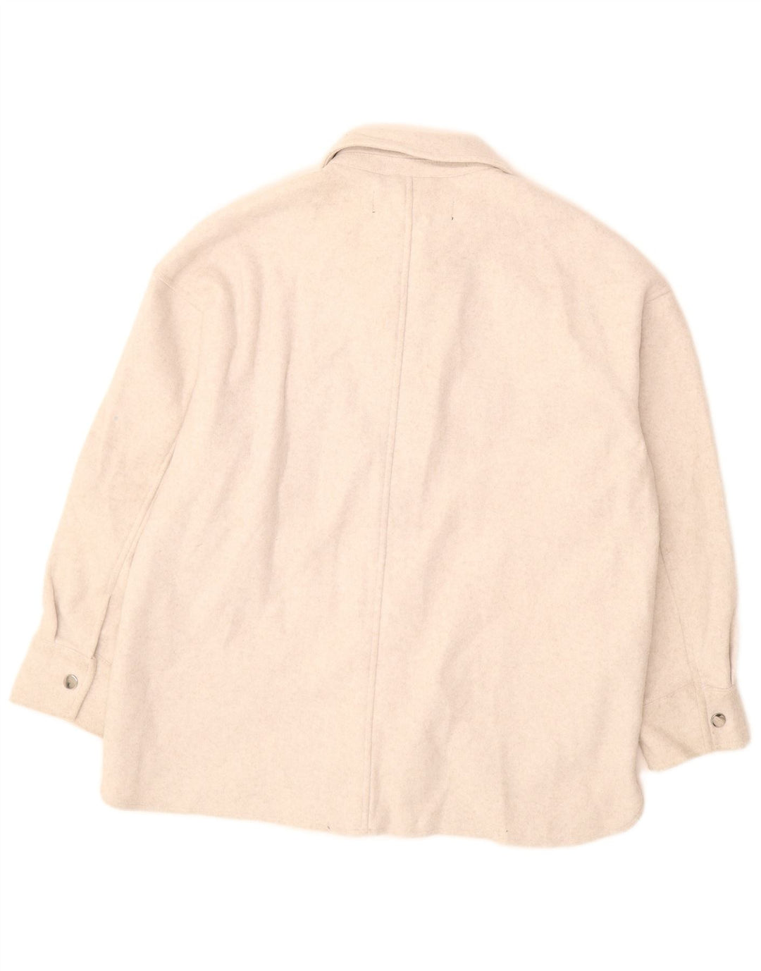 Damska koszula wierzchnia Zara Oversize UK 10, mała, złamana biel, poliester