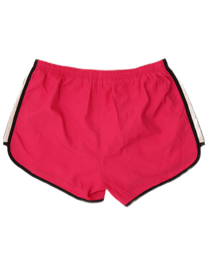 Damskie spodenki sportowe Nike Dri Fit US 8/10, poliester w kolorze średniego różu
