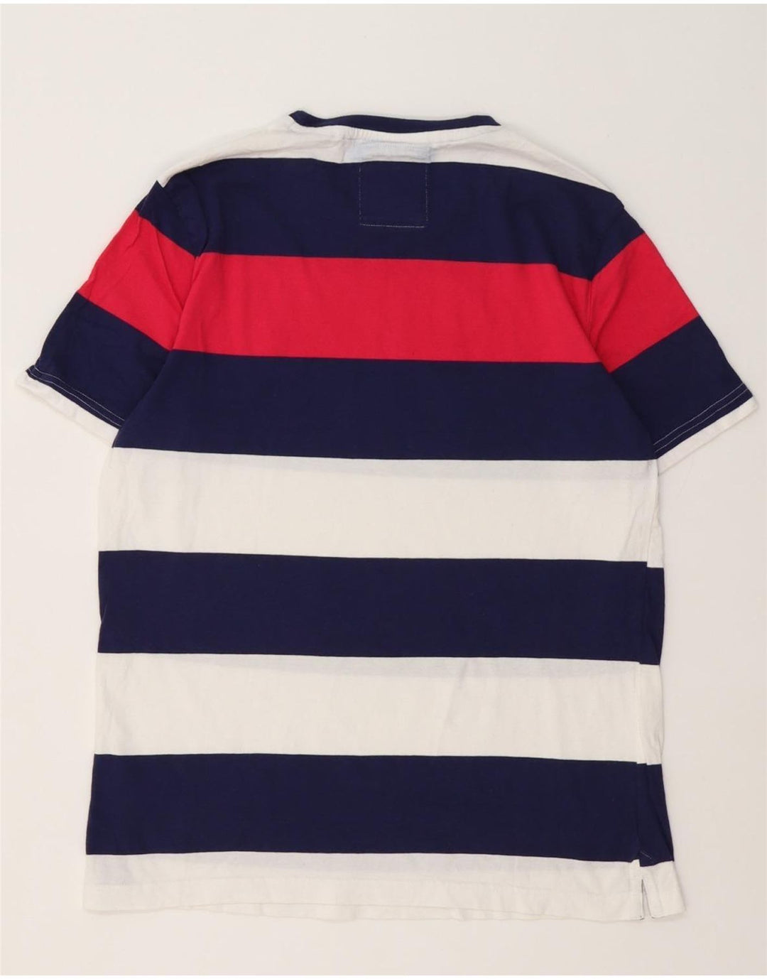 Crew Clothing Męski T-shirt Top Średni, wielobarwny, bawełniany w paski