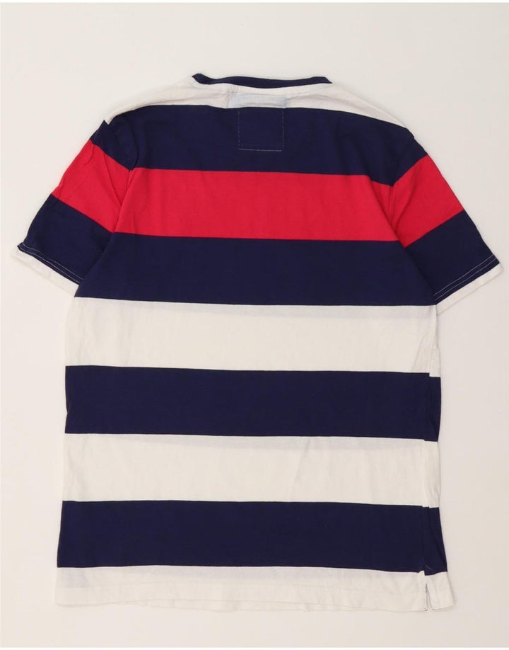 Crew Clothing Męski T-shirt Top Średni, wielobarwny, bawełniany w paski