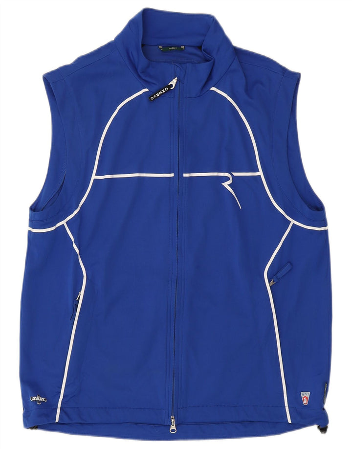 Męska kurtka dresowa bez rękawów Chervo IT 52, duża niebieska